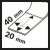 Погружное пильное полотно 5 шт в упаковке HM AIZ 20 AT Metal 30 x 20 mm 2608662034 (2.608.662.034)